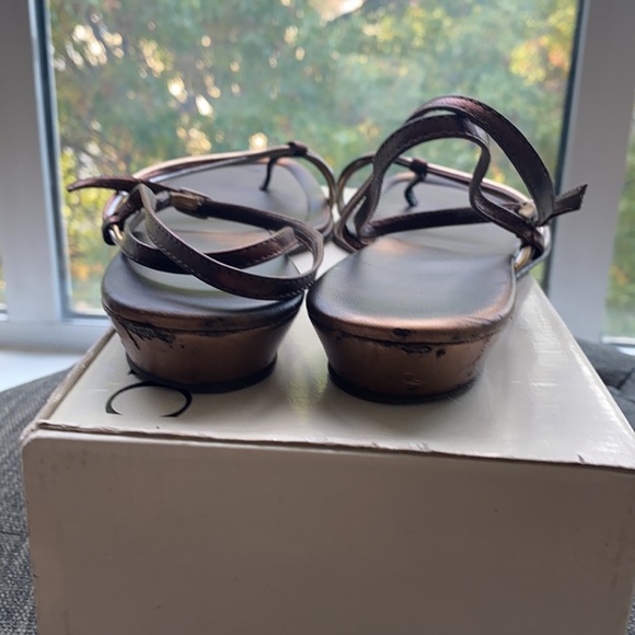 Banana Republic shades of bronze strappy sandals - Picture 4 of 5